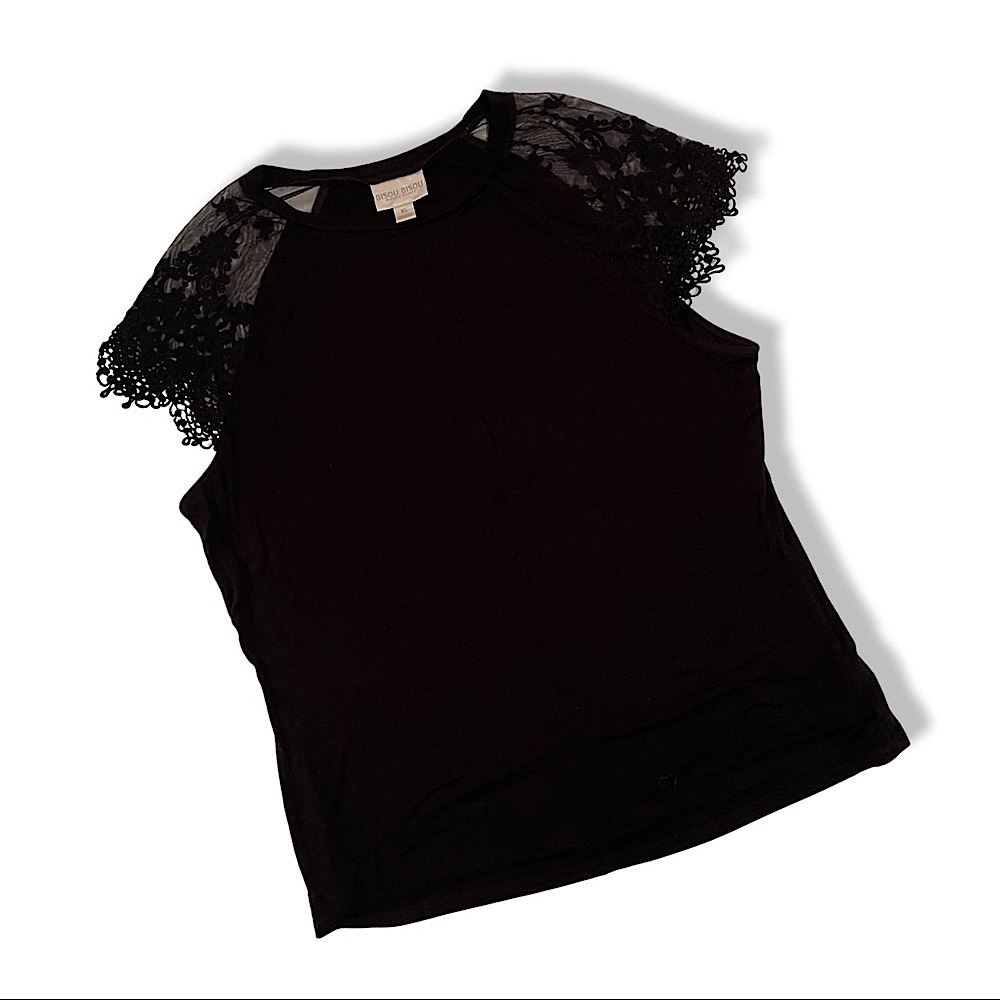 Lace Sleeve Blouse